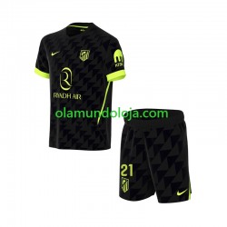 Camisola Atlético Madrid Obed Vargas 21 Criança Equipamento Segundo 2026-2027 Manga Curta
